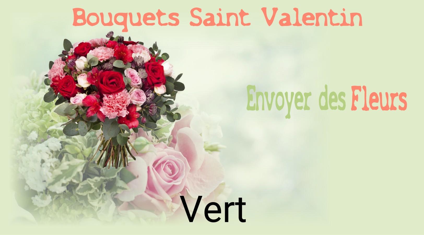 Roses de Saint-Valentin livrées à Vert